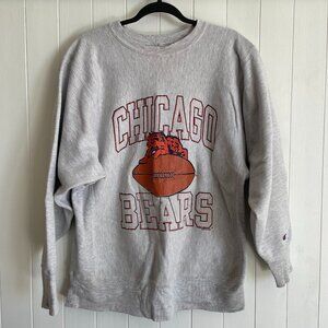 Vintage 1990s Chicago Bears Champion Reverse Weave Sweatshirt